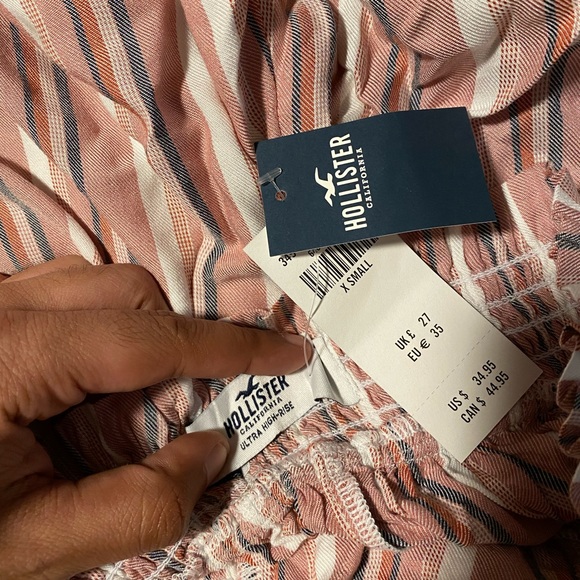 Hollister Ultra High-Rise Paper-Bag Woven Short - Picture 4 of 6